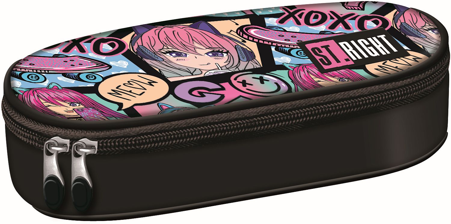 Penar oval St. Right Manga Girl - 1 fermoar