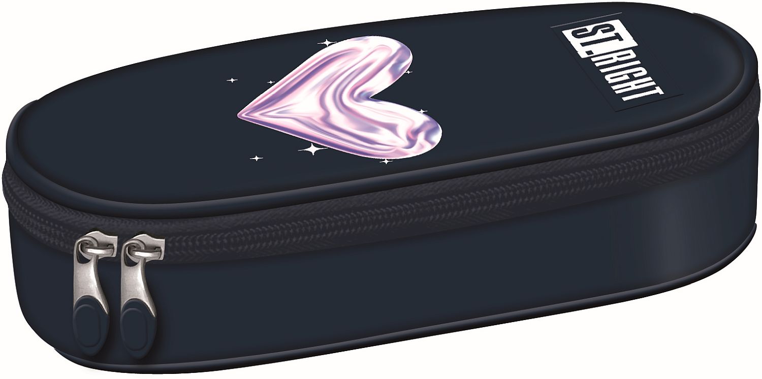 Penar oval St. Right Moonlight Heart - 1 fermoar