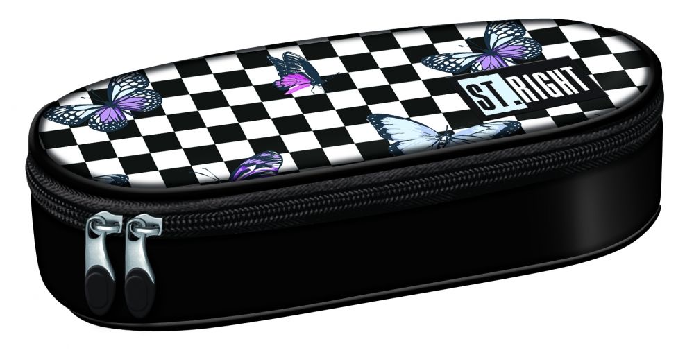 Penar oval St.Right - Fluturi, 1 fermoar