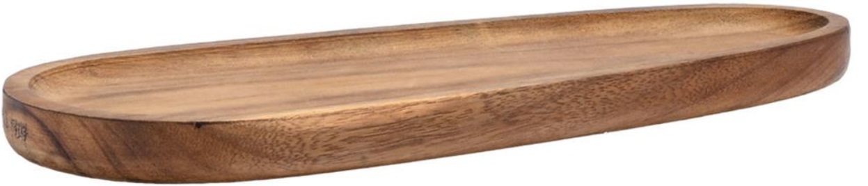 Tavă ovală pentru servire Estia - Allure, 30 x 12 x 2 cm