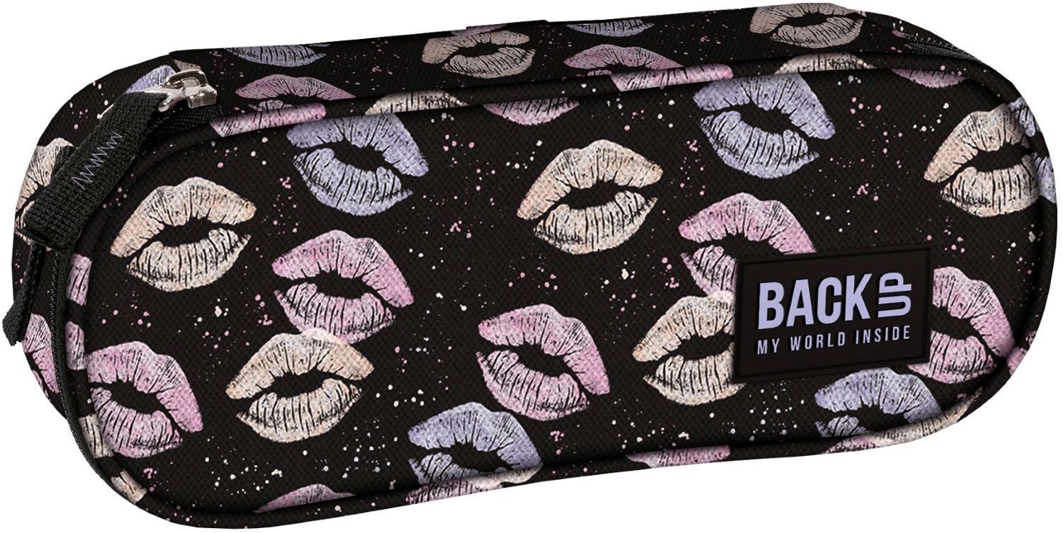 Penar scolar oval Back Up A - Kisses