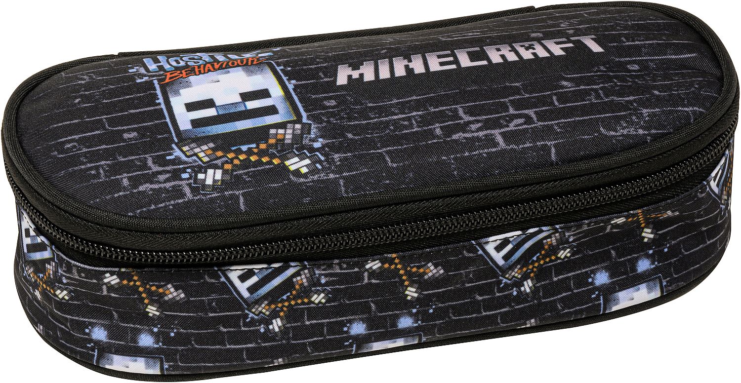 Penar școlar oval Graffiti Minecraft - Wall
