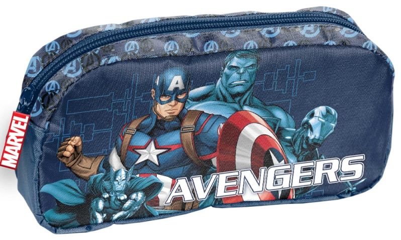 Penar școlar oval Paso Avengers - 1 fermoar
