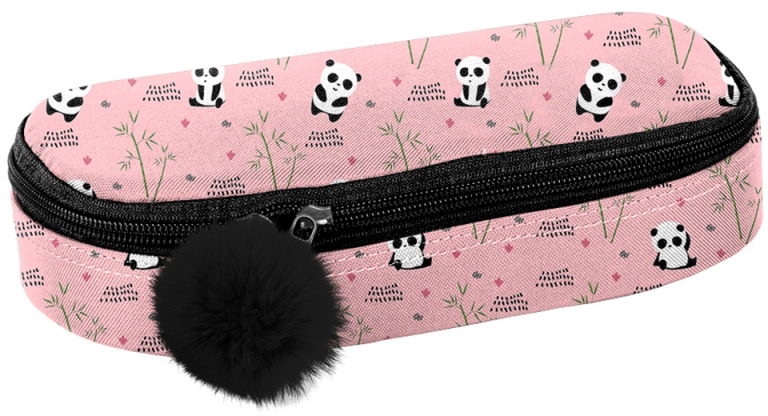 Penar școlar oval Paso Panda - Roz