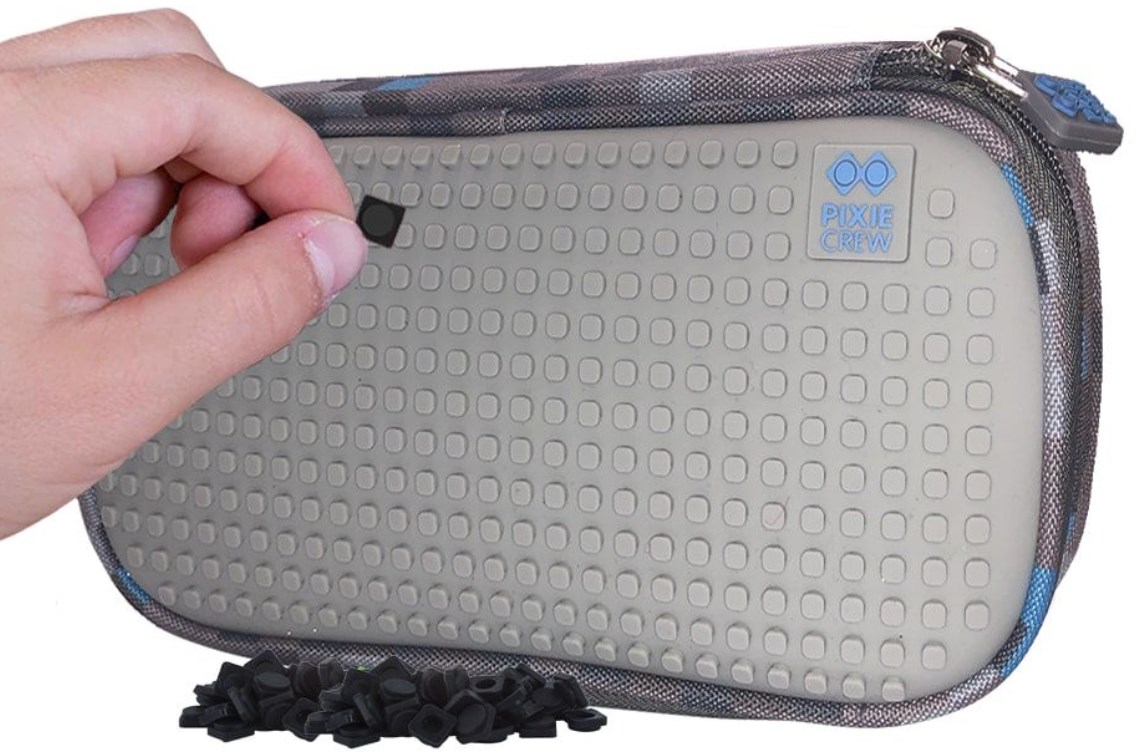 Penar școlar oval Pixie Crew - Adventure, gri