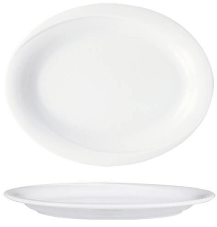 Platou oval Gural Porselen - X-Tanbul, 29 x 23 cm