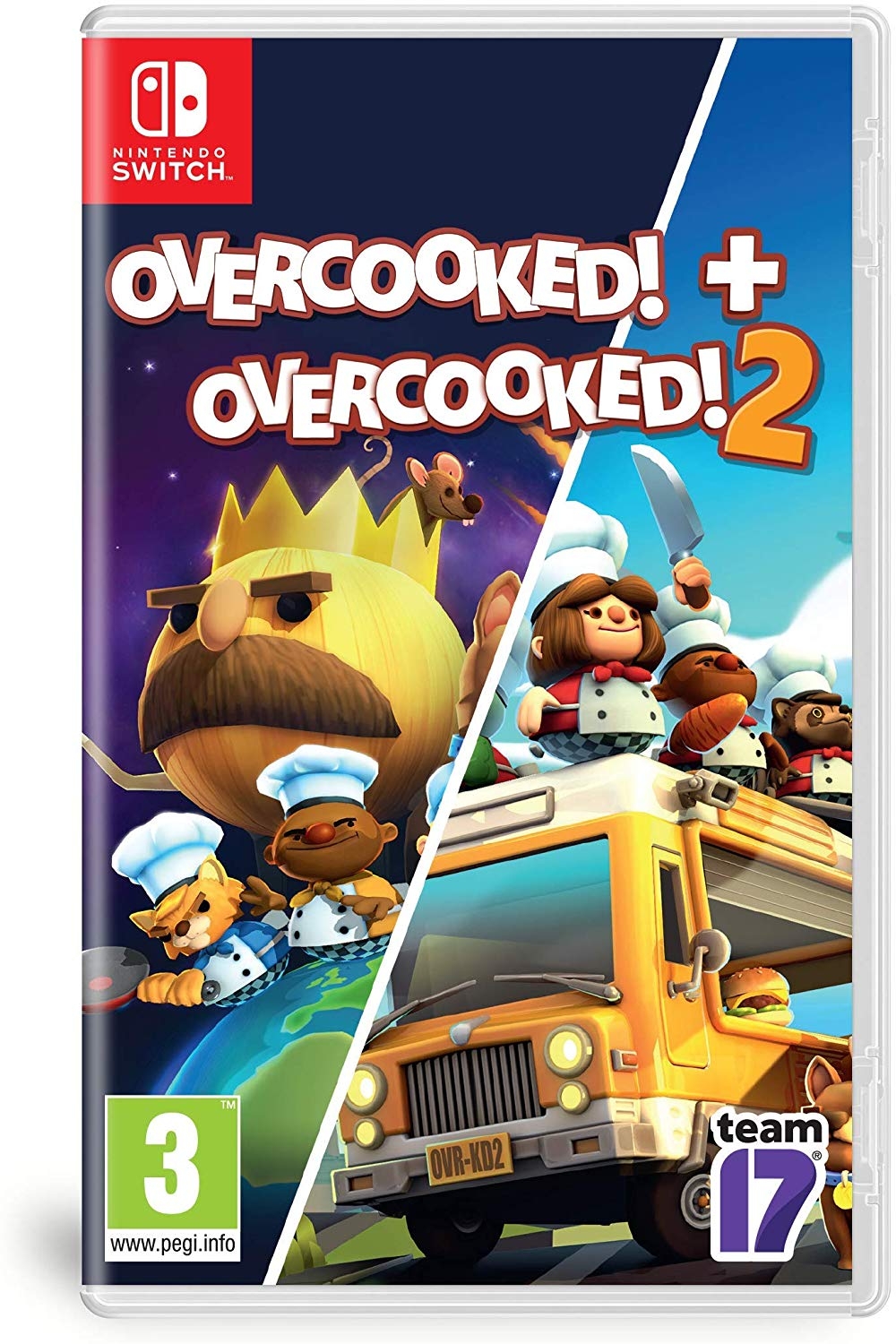 Οvercooked! + Overcooked! 2 - Double Pack (Nintendo Switch)