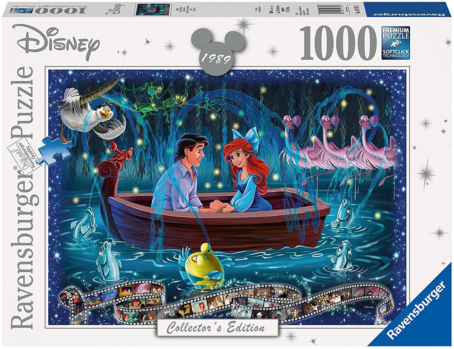 Puzzle Ravensburger din 1000 de piese - Mica sirena