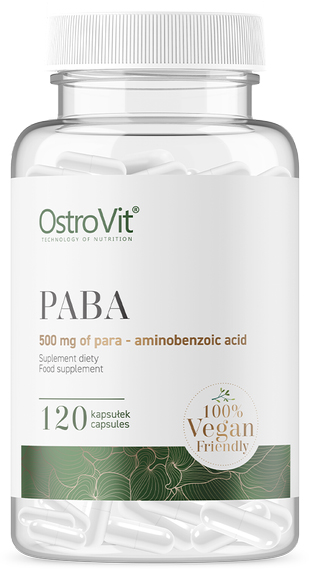 PABA, 500 mg, 120 capsule, OstroVit