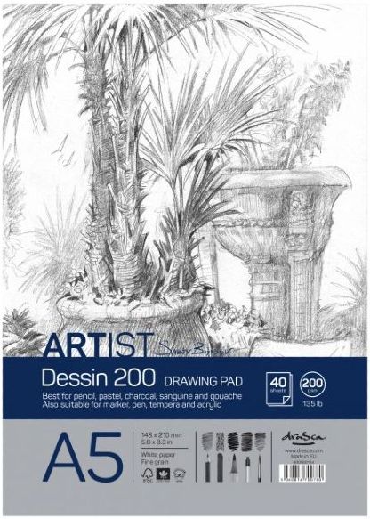 Carnet schite Drasca Dessin - 40 file, A5
