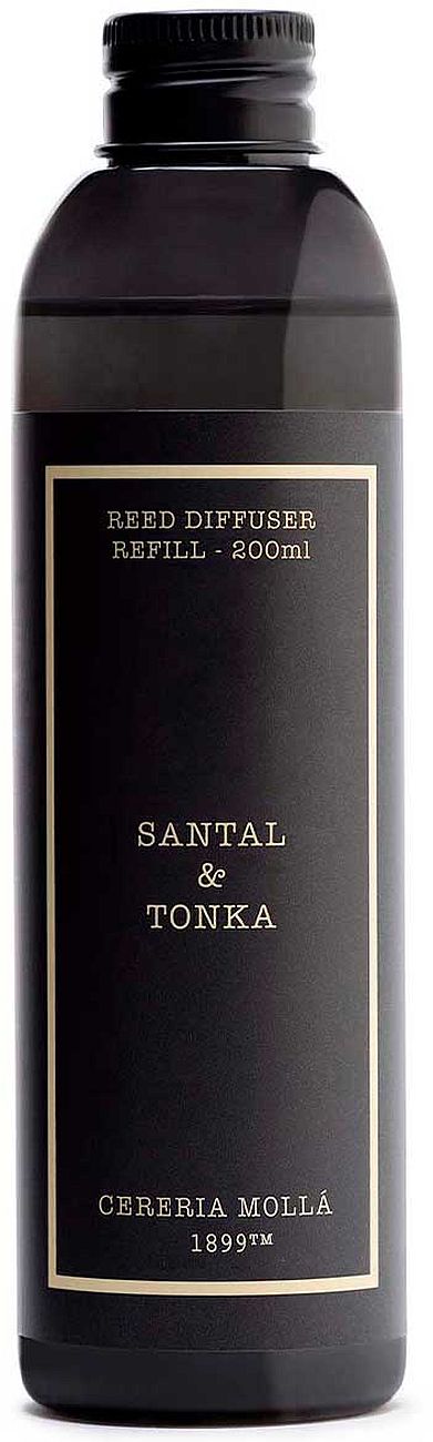 Rezervă odorizantă de cameră Cereria Molla - Santal &amp; Tonka, 200 ml