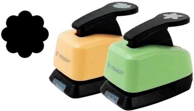 Perforator Fandy – 16 mm, floare, sortiment