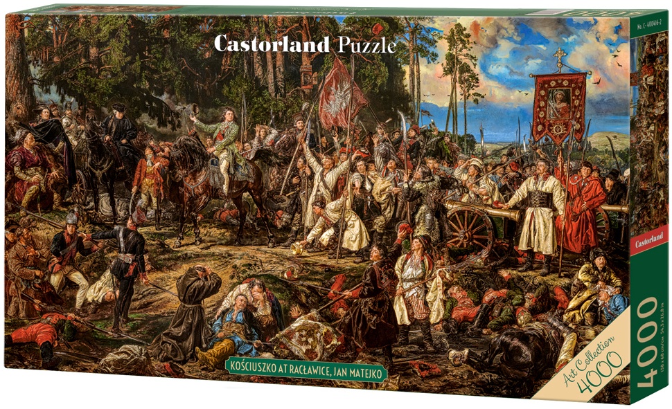 Puzzle panoramic Castorland din 4000 piese - Kosciuszko lângă Raclawice
