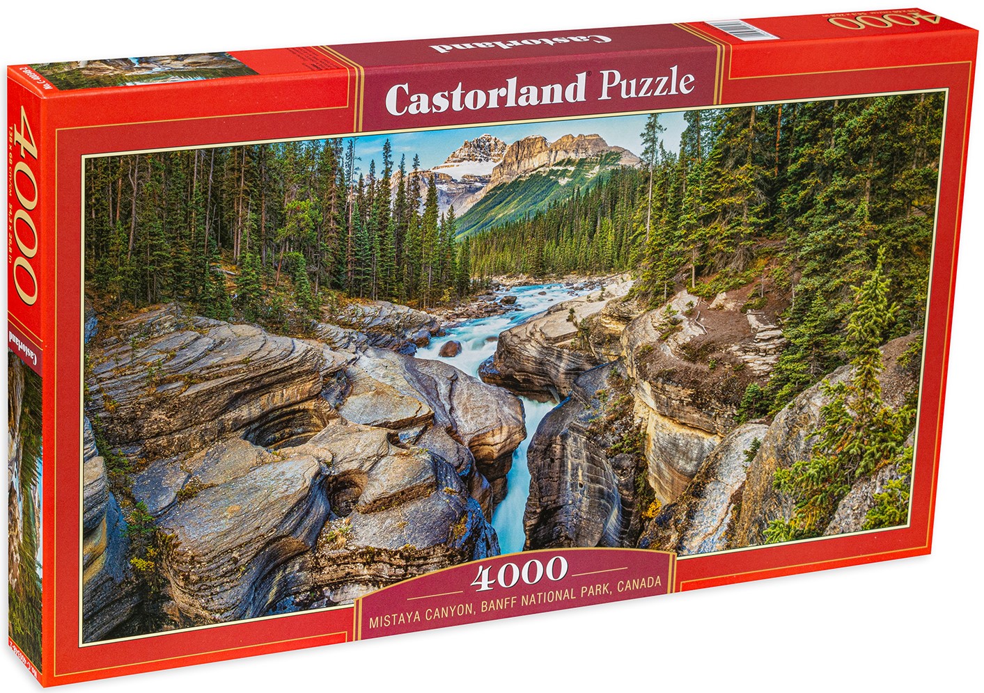 Puzzle panoramic Castorland din 4000 de piese - Parcul Național Banff, Canada