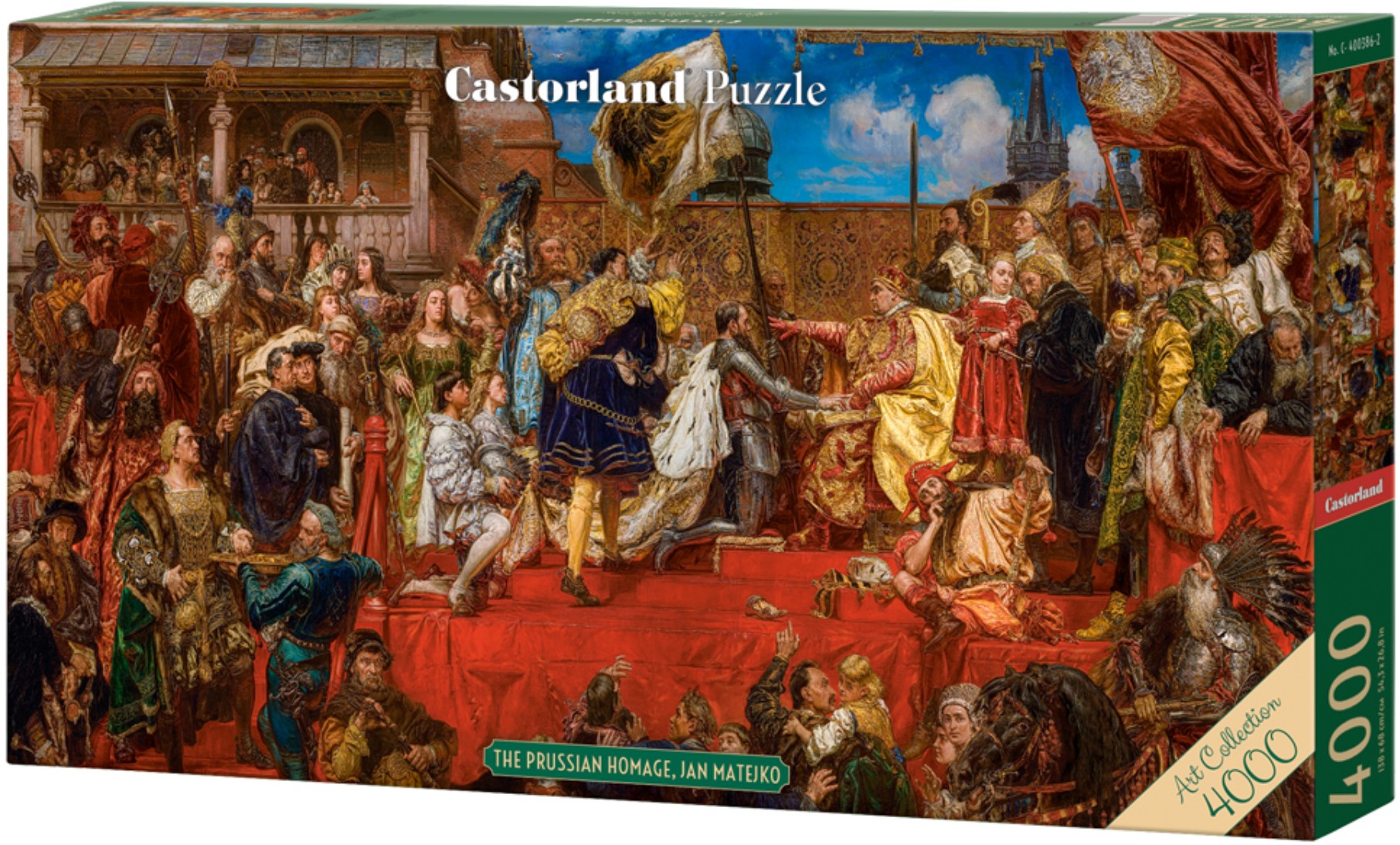 Puzzle panoramic Castorland din 4000 piese - Omagiu Prusiei