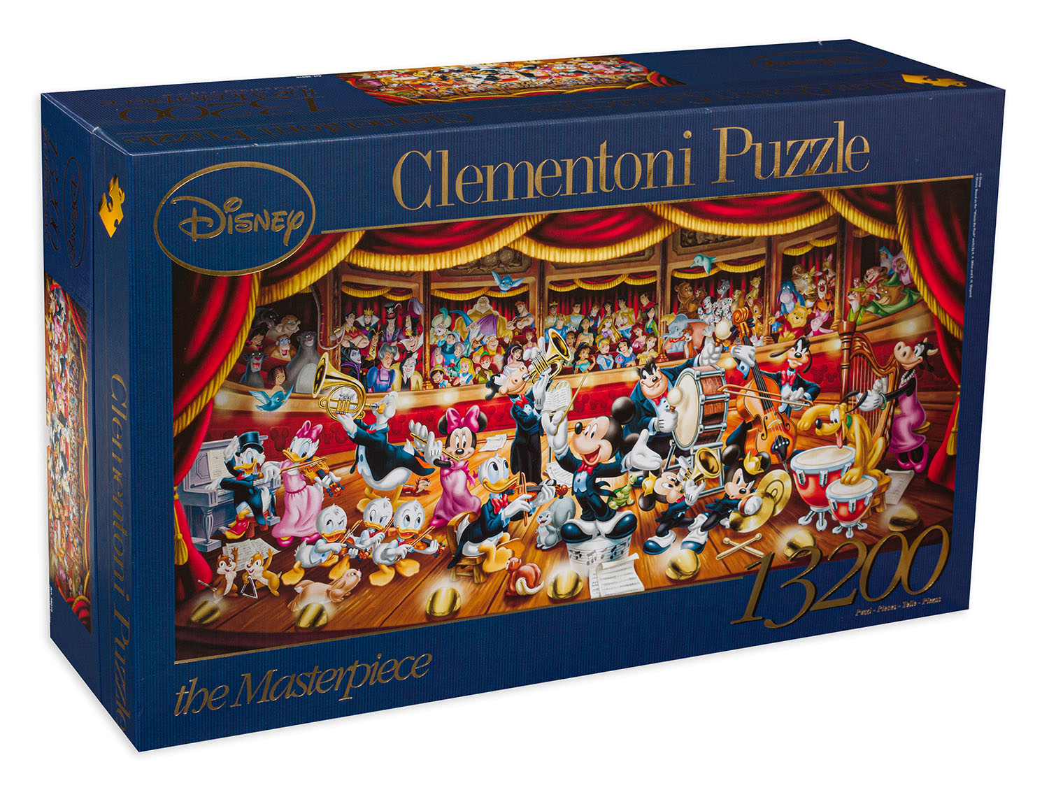 Puzzle panoramic Clementoni din 13 200 de piese - Orchestra Disney