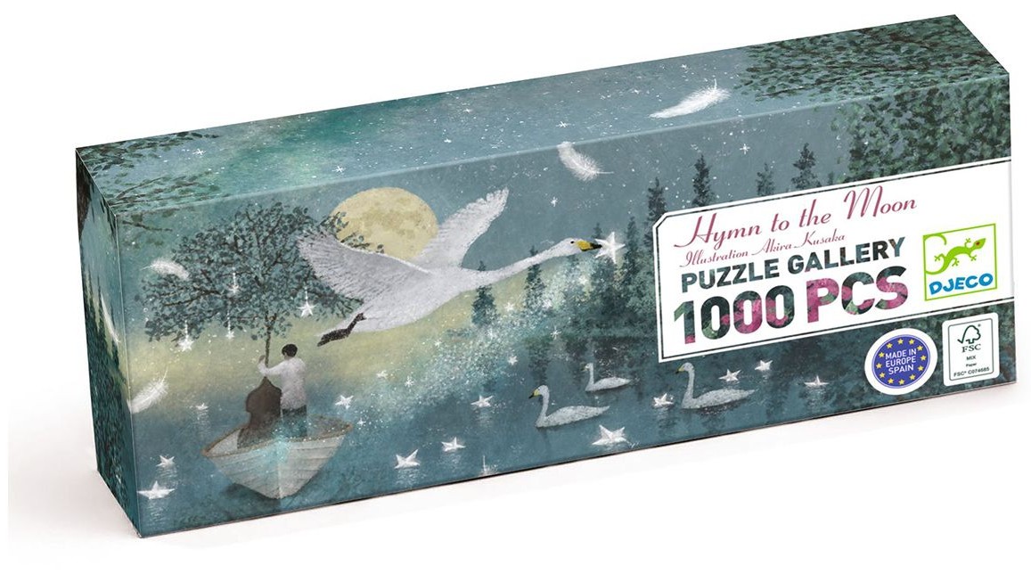Puzzle panoramic Djeco din 1000 piese - Imnul Lunar
