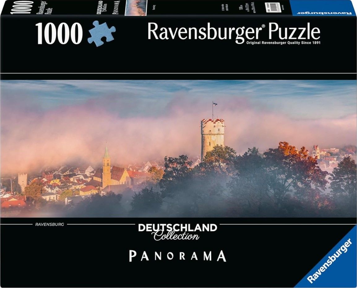 Puzzle panoramic  Ravensburger din 1000 de piese  - Ravensburg