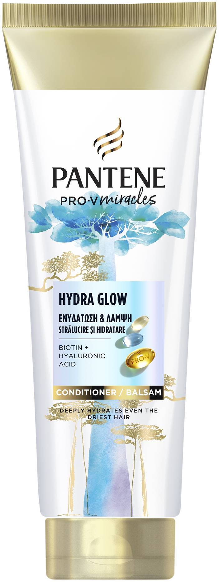 Pantene Pro-V Miracles Balsam pentru păr obosit și uscat Hydra Glow, 160 ml