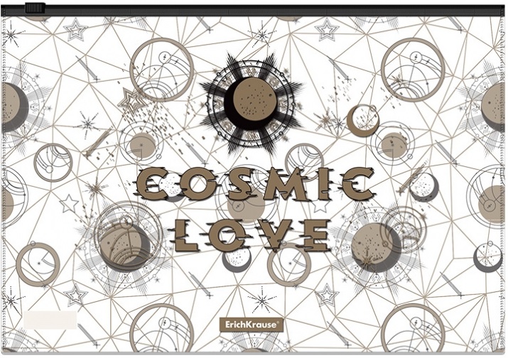 Dosar Erich Krause Magic Sky - A4, tip buzunar, cu fermoar