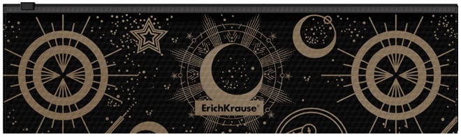 Dosar Erich Krause Magic Sky - cu fermoar , 23 x 7 cm