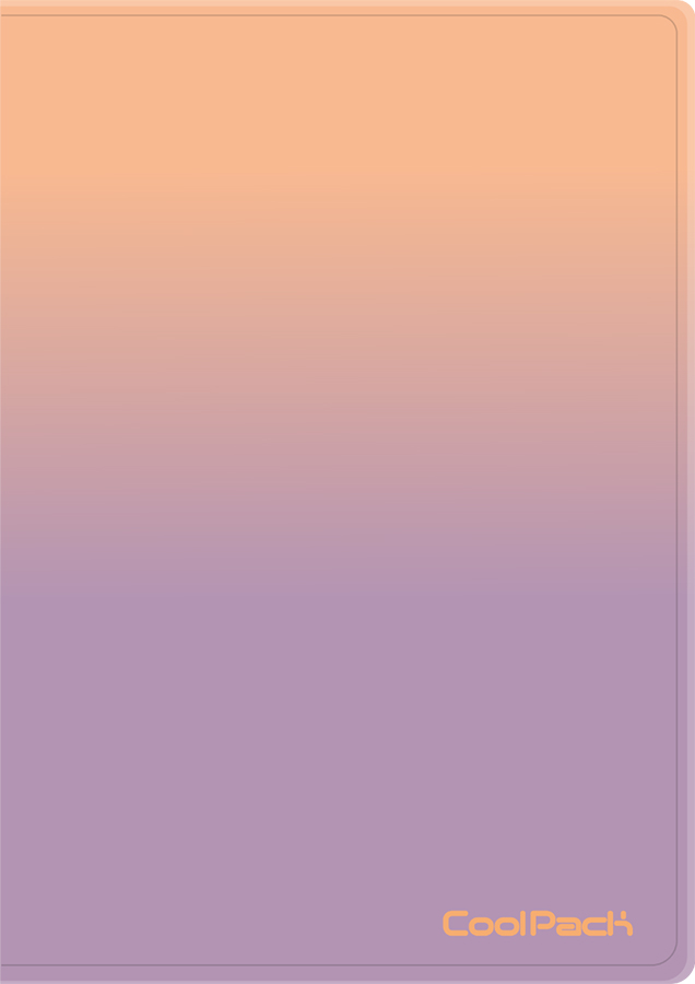 Mapa cu 20 de buzunare Cool Pack - A4, Gradient Berry