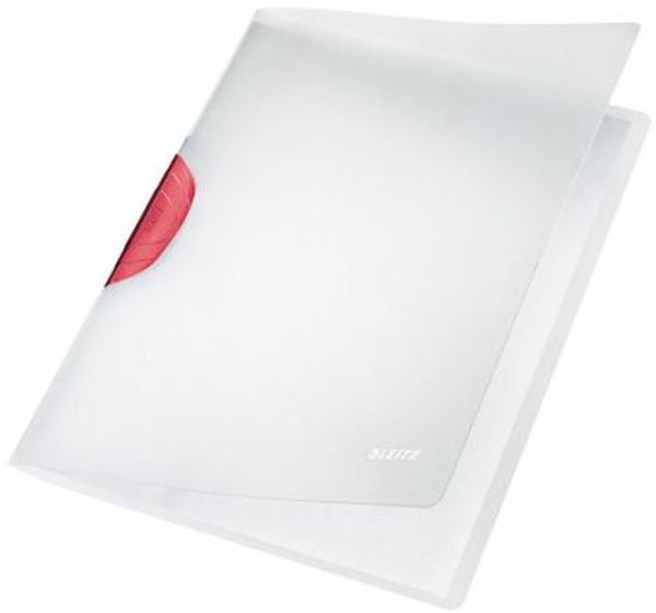 Dosarul cu clip Leitz Color Clip - Magic, alb