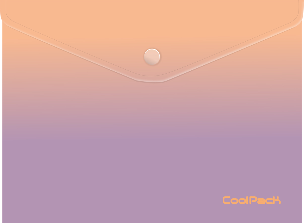 Mapa cu elastic Cool Pack - A4, Gradient Berry