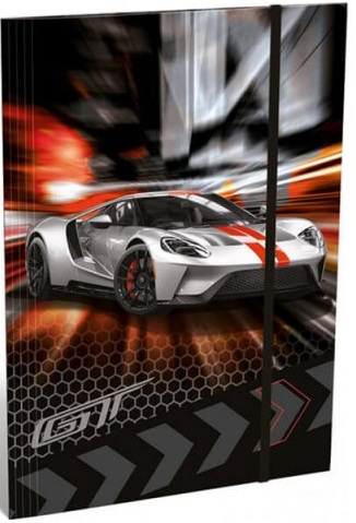 Mapa cu elastic 4 Lizzy Card - Ford GT Silver