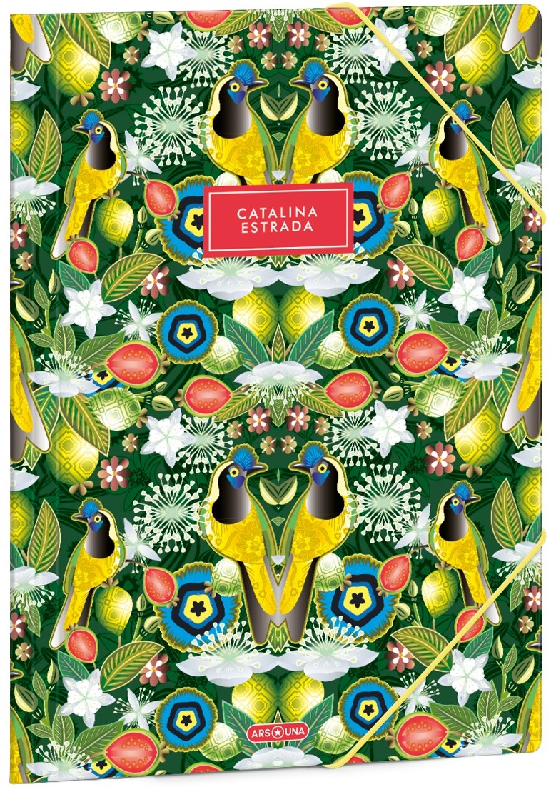 Dosar cu elastic Ars Una Catalina Estrada - Carriqui, A4