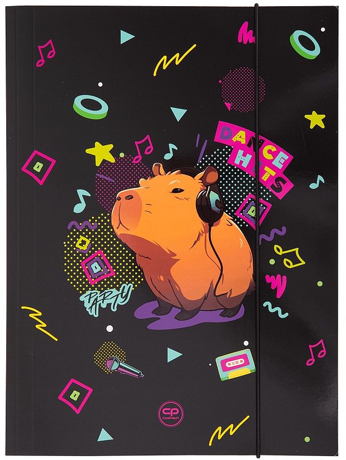 Dosar cu elastic Cool Pack - A4, Capybara Music