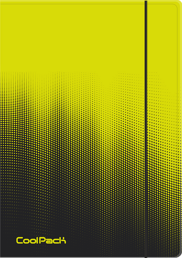 Mapa cu elastic Cool Pack - A4, Gradient Lemon