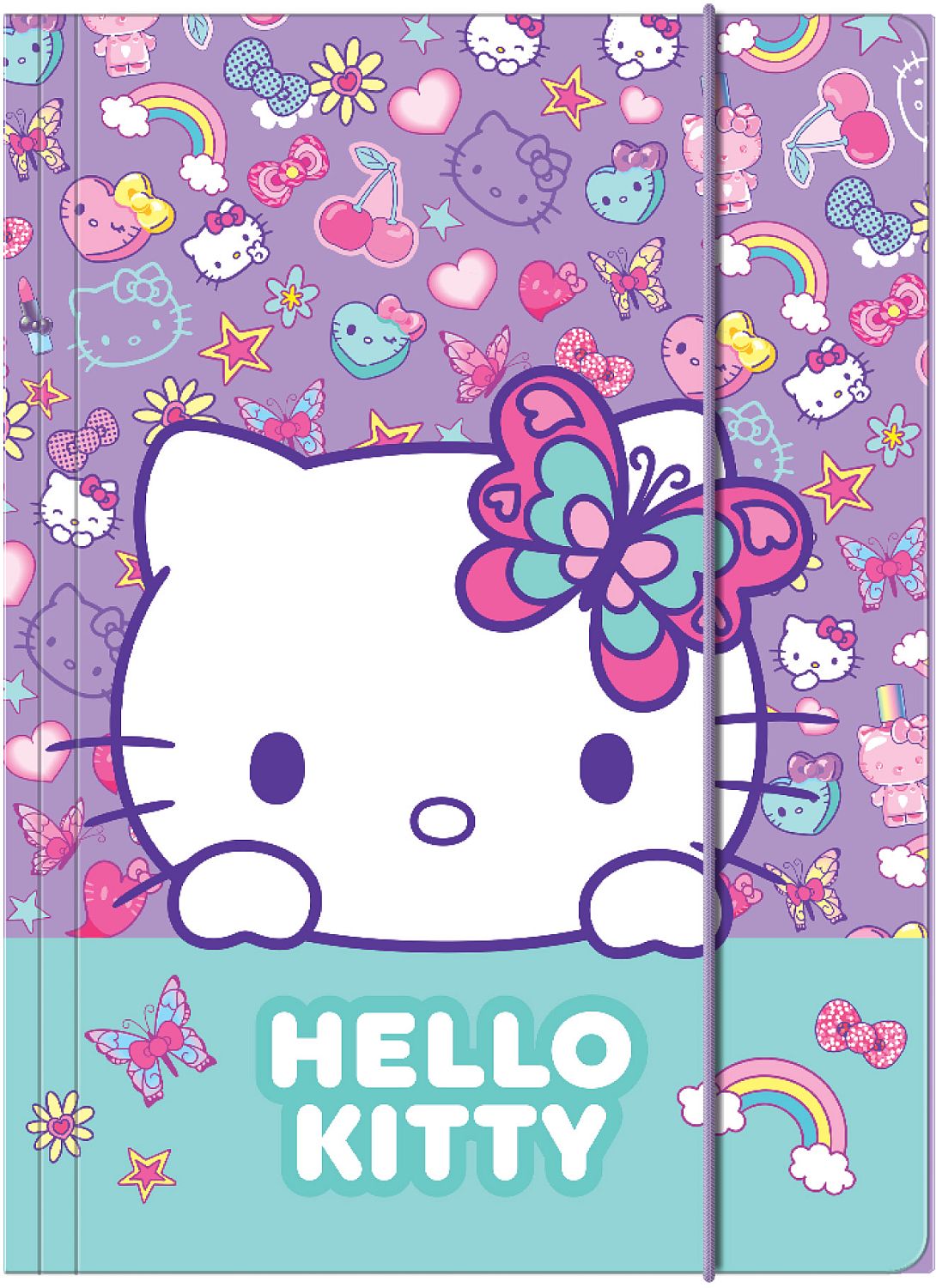 Dosar cu elastic Cool Pack Hello Kitty - A4, Pastel