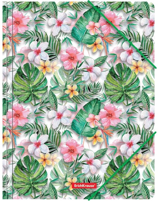 Dosar cu elastic Erich Krause - Tropical Nature, A4