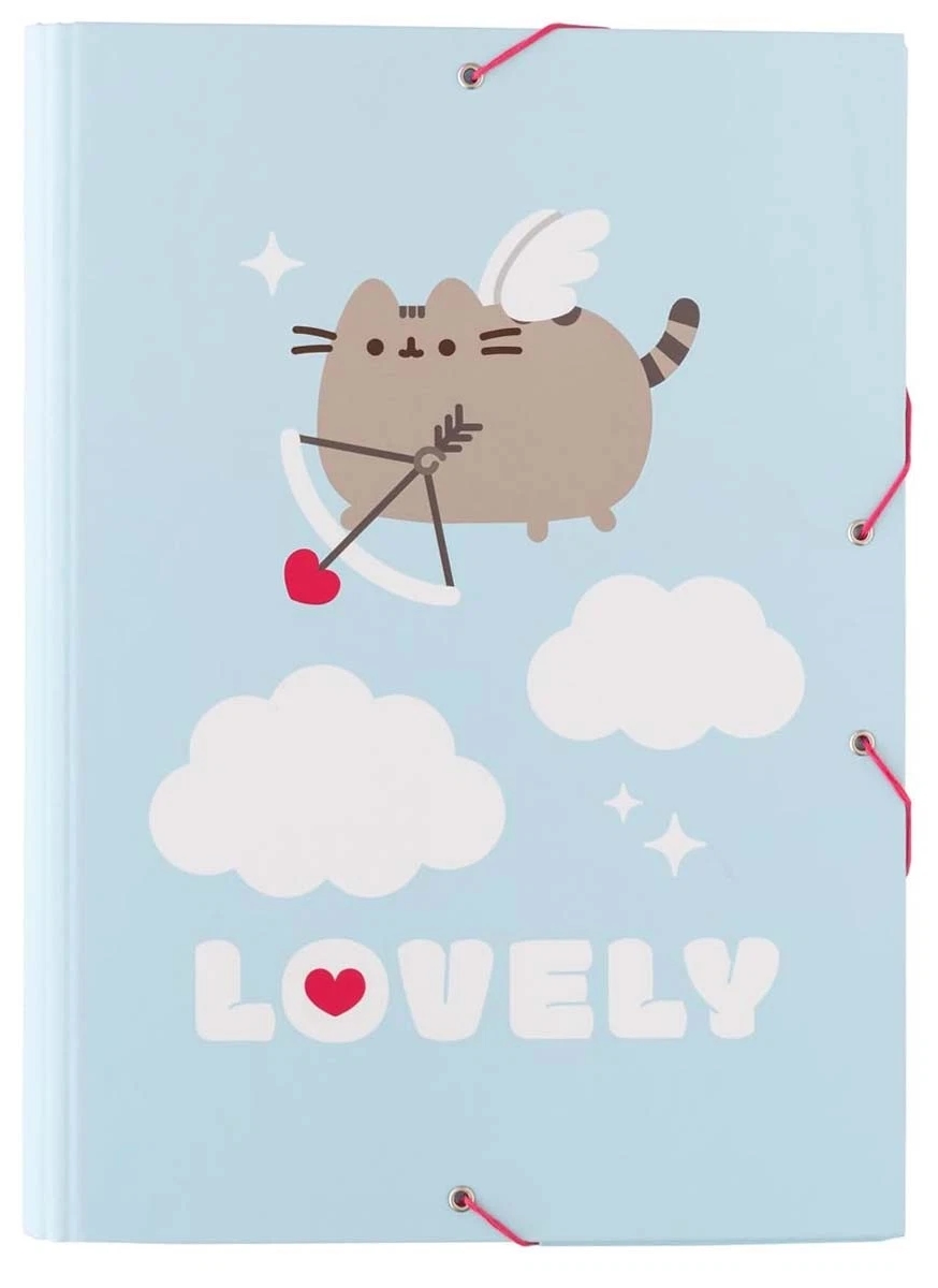 Dosar cu elastic Grupo Erik Pusheen - Purrfect Love Collection, A4