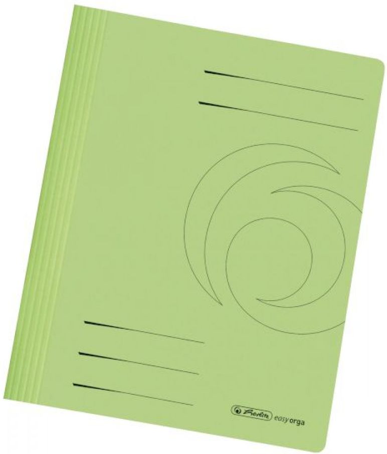 Dosar Carton cu Sina Herlitz - verde