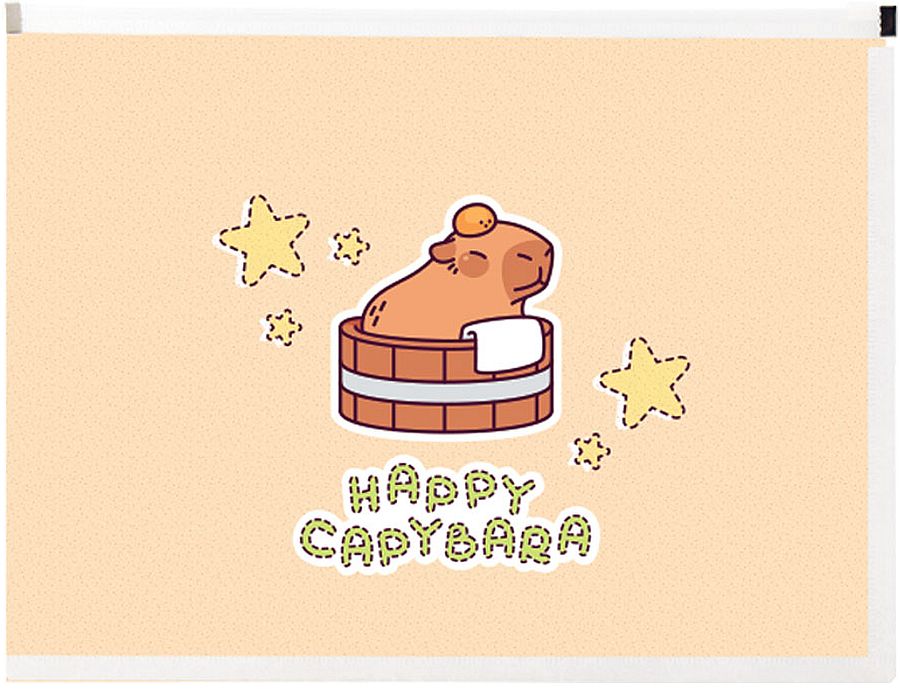 Mapă cu elastic Spree Capybara - A4, Sortiment