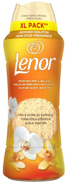 Perle de parfum Lenor - Gold Orchid & Vanilla, 495 g