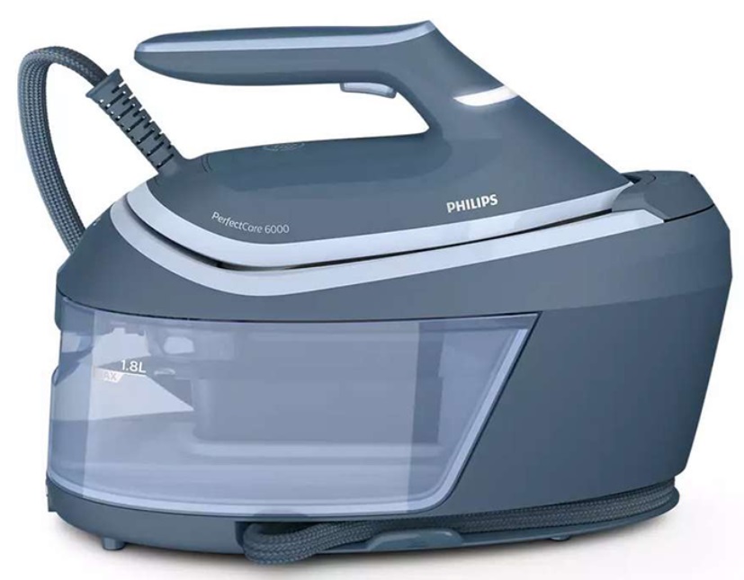 Stație de călcat cu abur Philips - PSG6042/20, 2400W, 130 g/min, gri