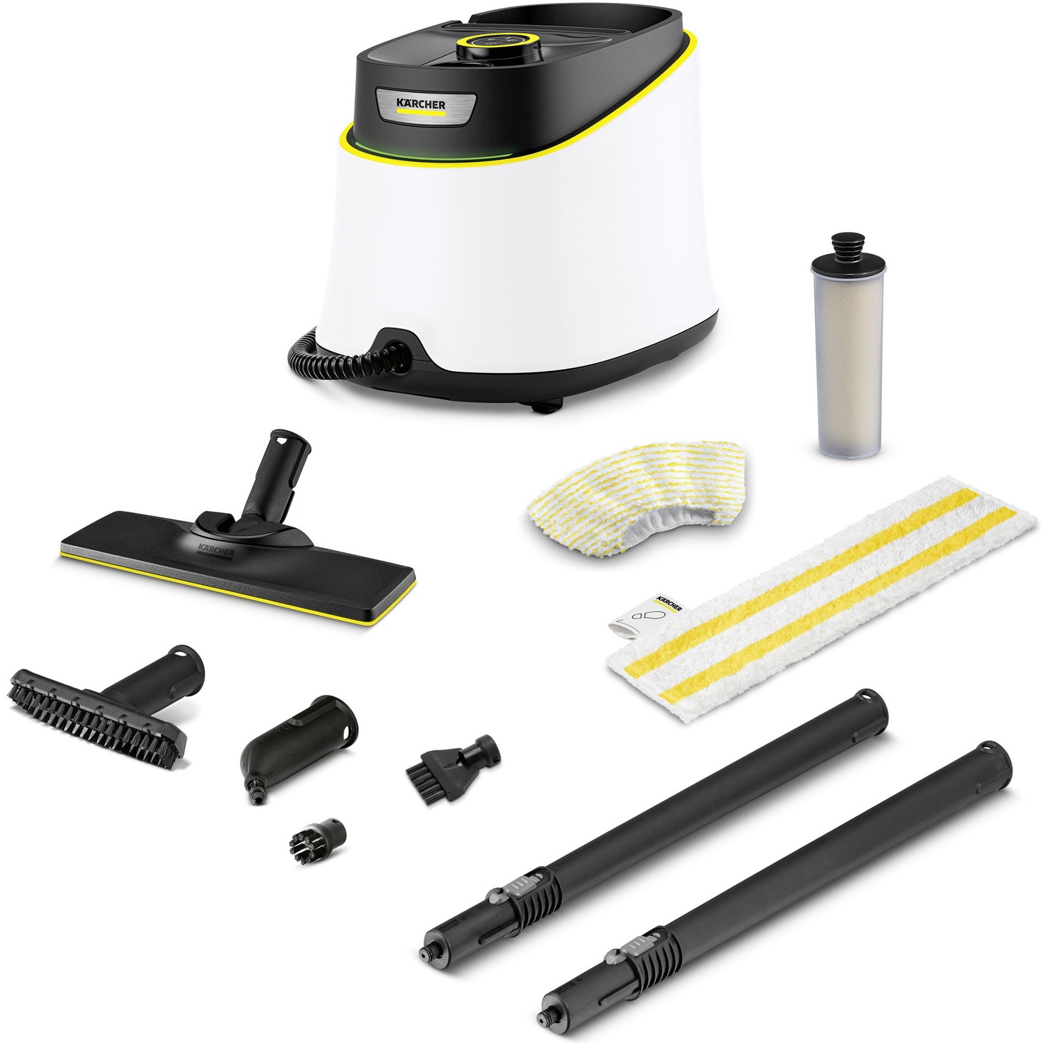 Aparat de curățat cu abur Karcher - SC 3 Deluxe, 1900W, 1 l, alb
