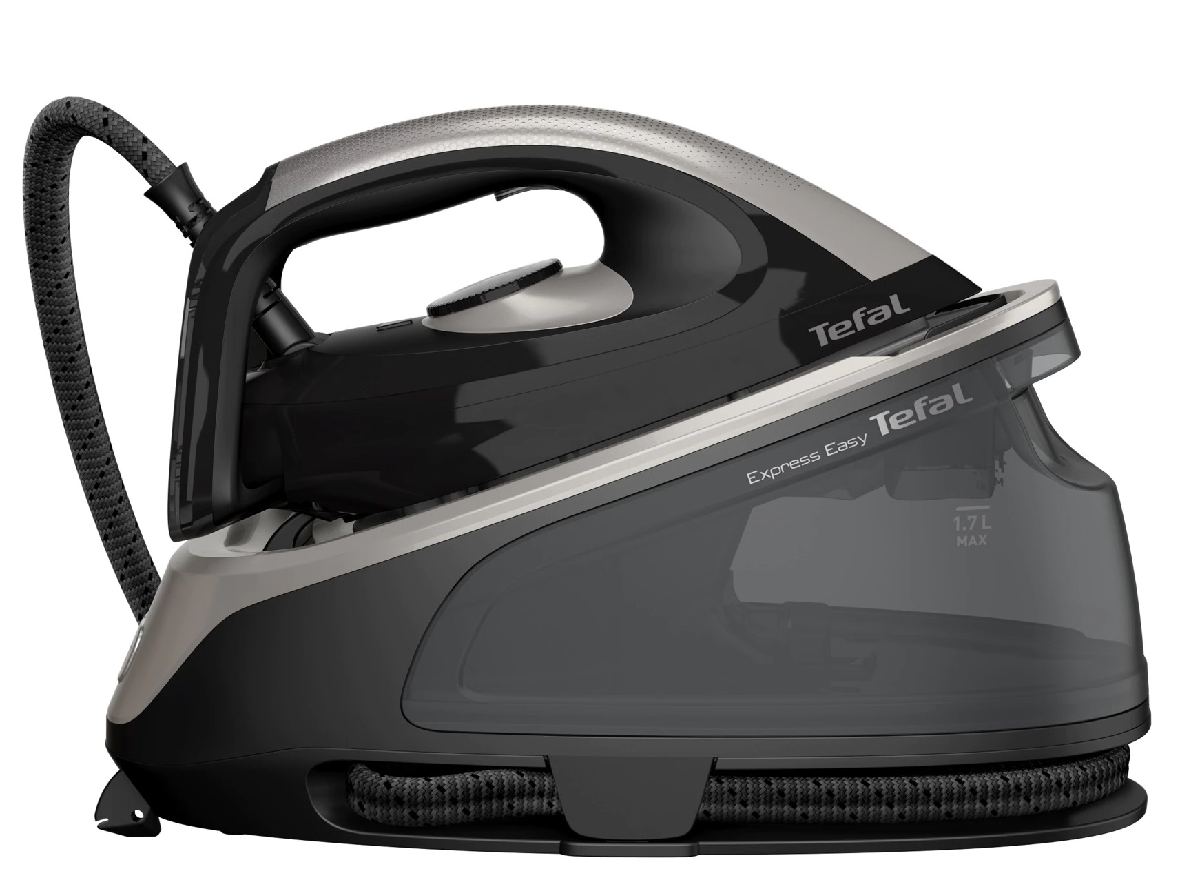 Stație de călcat cu abur Tefal - SV6140E0, 2200W, 380 g/min, neagră
