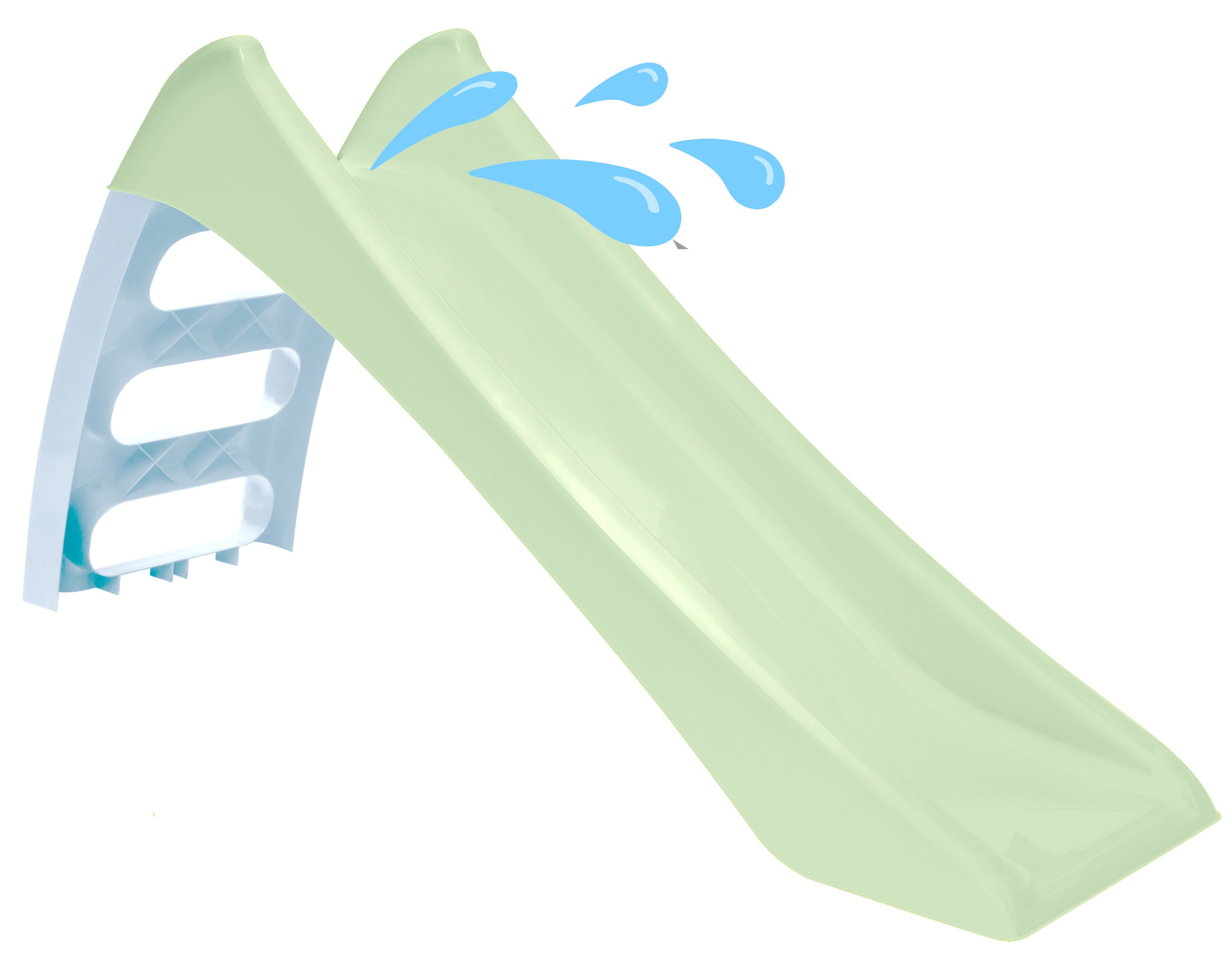 Tobogan  Mochtoys - Pastel, verde, 116 cm