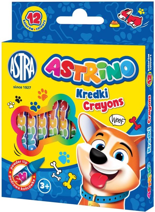 Pasteluri Astra Astrino - Grafion, 12 culori