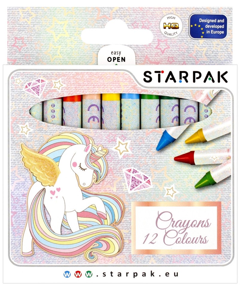 Pasteluri Starpak Unicorn - 12 culori