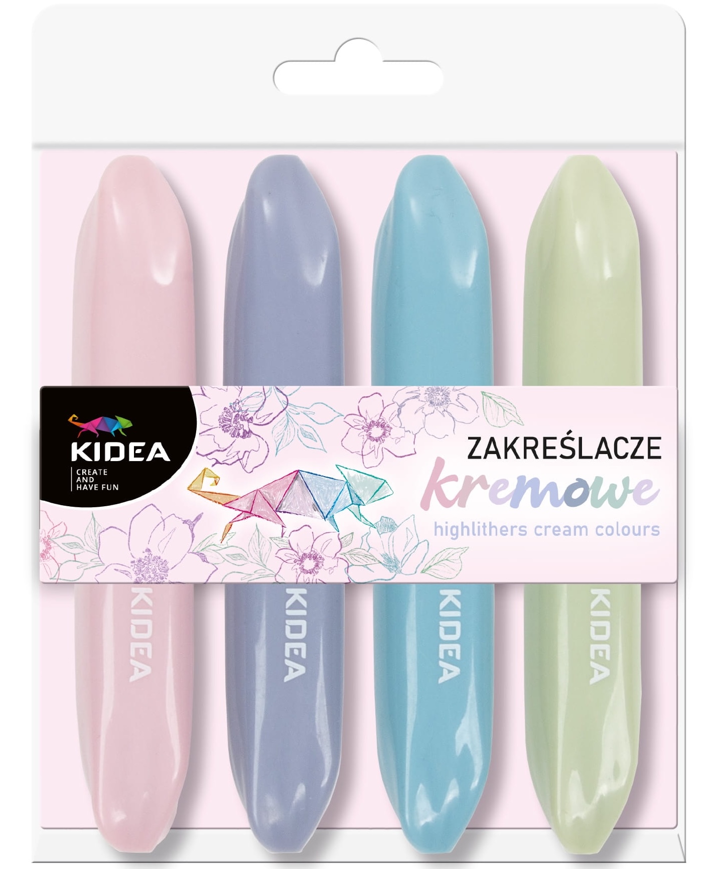 Markere de text pastelate Kidea - Future, 4 buc