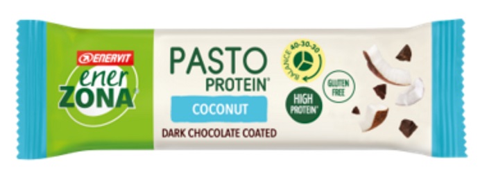 Pasto Baton proteic, cocos, 60 g, Enervit EnerZona