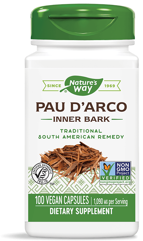 Pau D'Arco Inner Bark, 100 capsule, Nature's Way