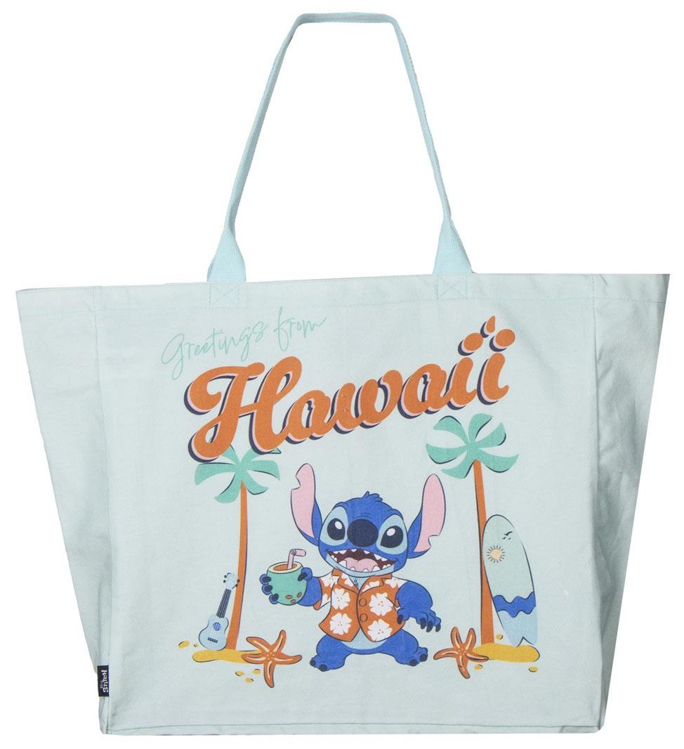 Geantă de cumpărături Cerda Disney: Lilo &amp; Stitch - Stitch (Hawaii)