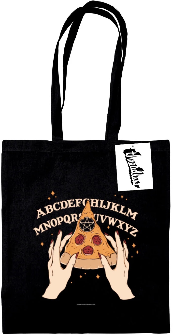 Geantă de cumpărături Pyramid Art: Thiago Correa - Ouija Pizza