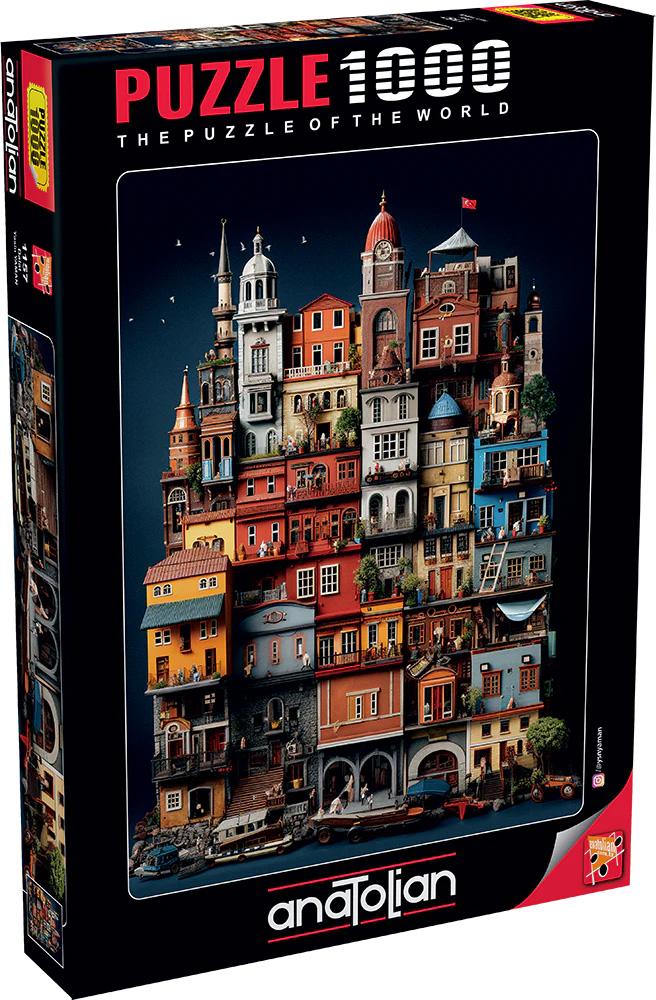 Puzzle Anatolian din 1000 piese - Brad de Crăciun